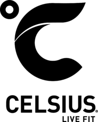 CELSIUS Logo Vert Black Tag